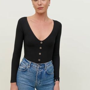Reformation Black Top NWT
